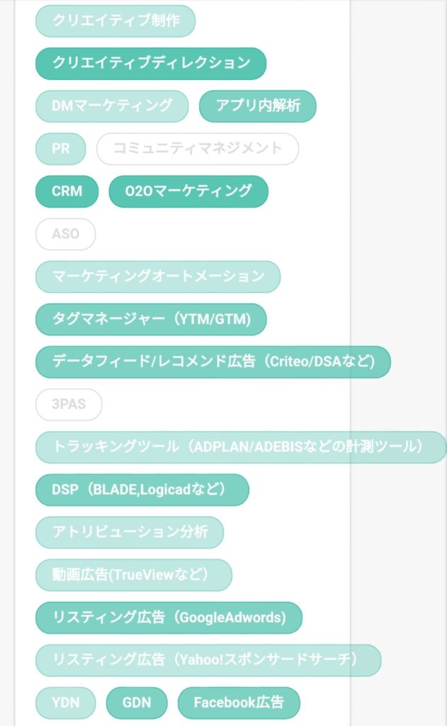 KAIKOKUスキル診断結果あなたのマーケティングスキル2